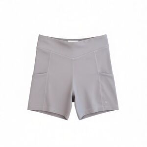 Bad Birdie Women's Athletic Lavender Biker Shorts